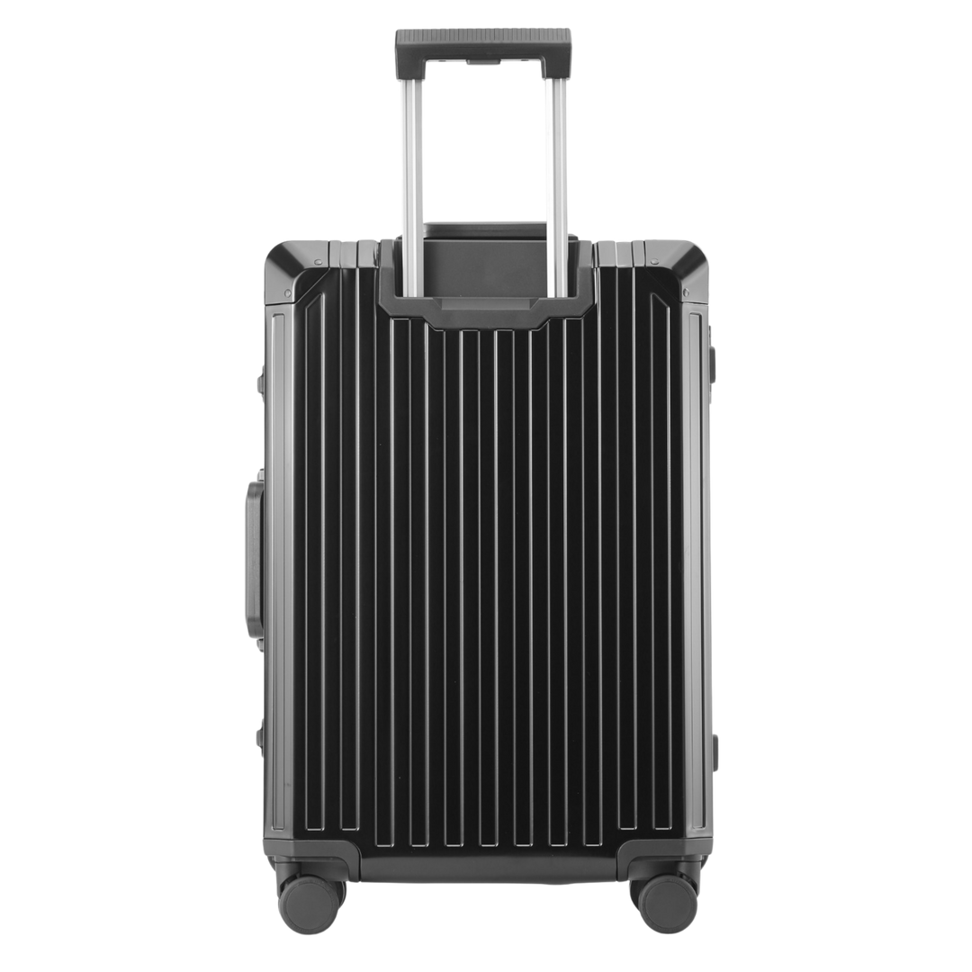ICONIC ALUMINIUM - BLACK TRAVEL SET